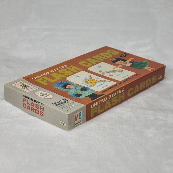Milton Bradley United States Flash Cards  9002 Complete - Picture 5 of 15